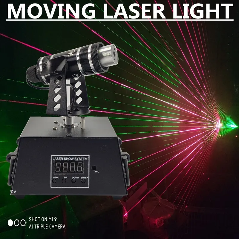 Moving head laser light R/G dot matrix effect disco professional stage DJ equipment | Лампы и освещение