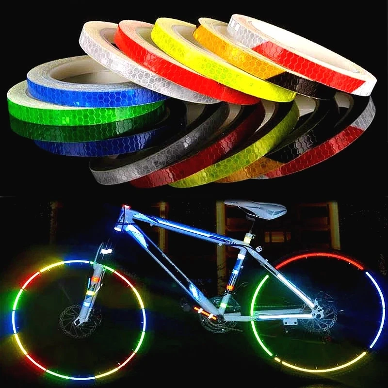 Светоотражающая лента для шлема мотоцикла велосипеда 1 шт.|Светоотражающие