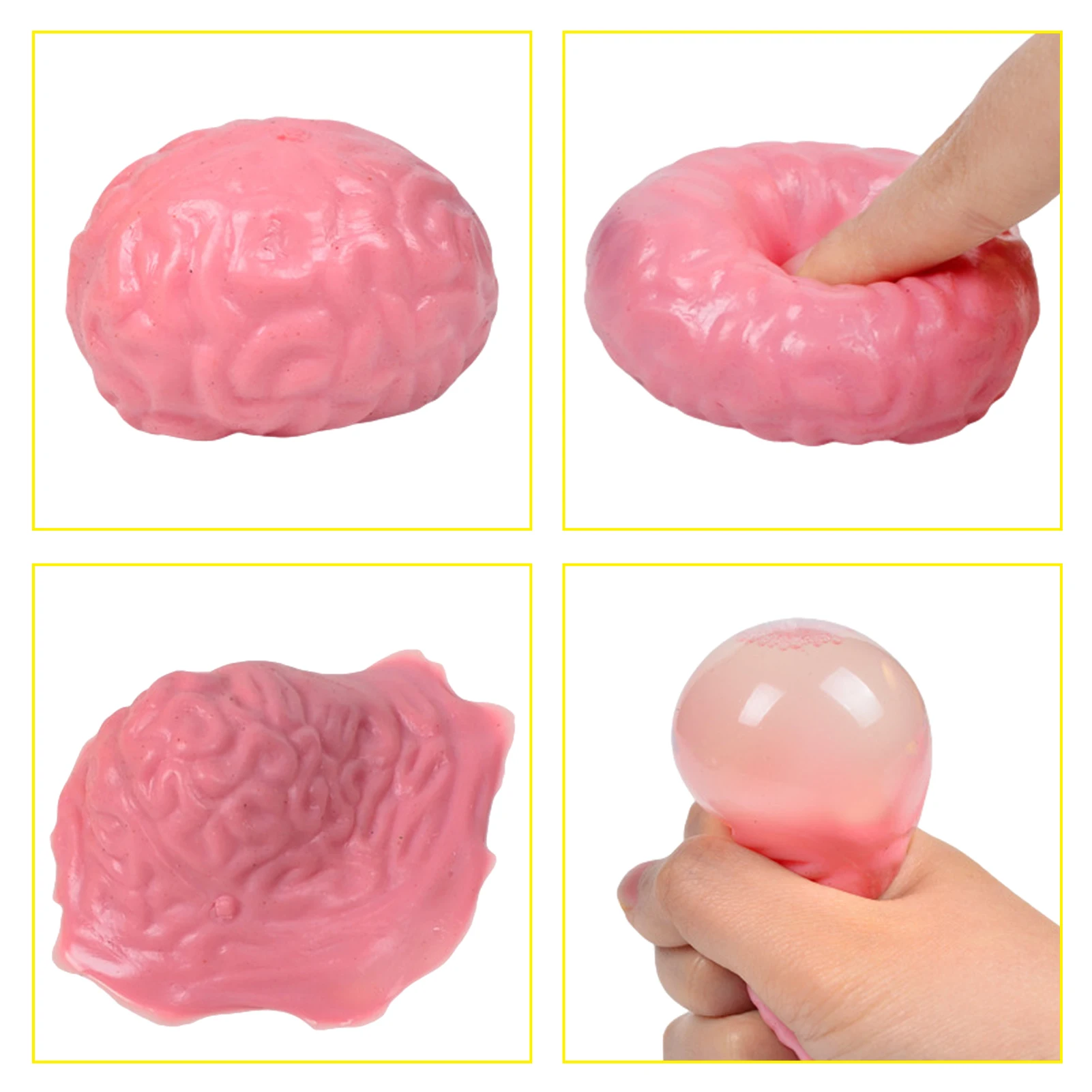 9Pcs Tomato Squishies Balls Kids Toys Antistress Prank Props Water Ball Autism Squeeze Stress Relief Fidget Toy Kids Gift enlarge