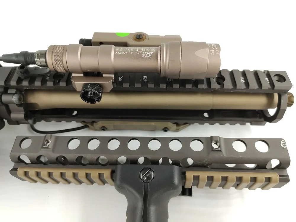 JingMing J9 Gen9 Kublai K1 K2 K2S RISII рельсовый водный гель-бластер AEG Airsoft 10,5 дюймов MK18 тяжелый баррель металлическая Наружная трубка