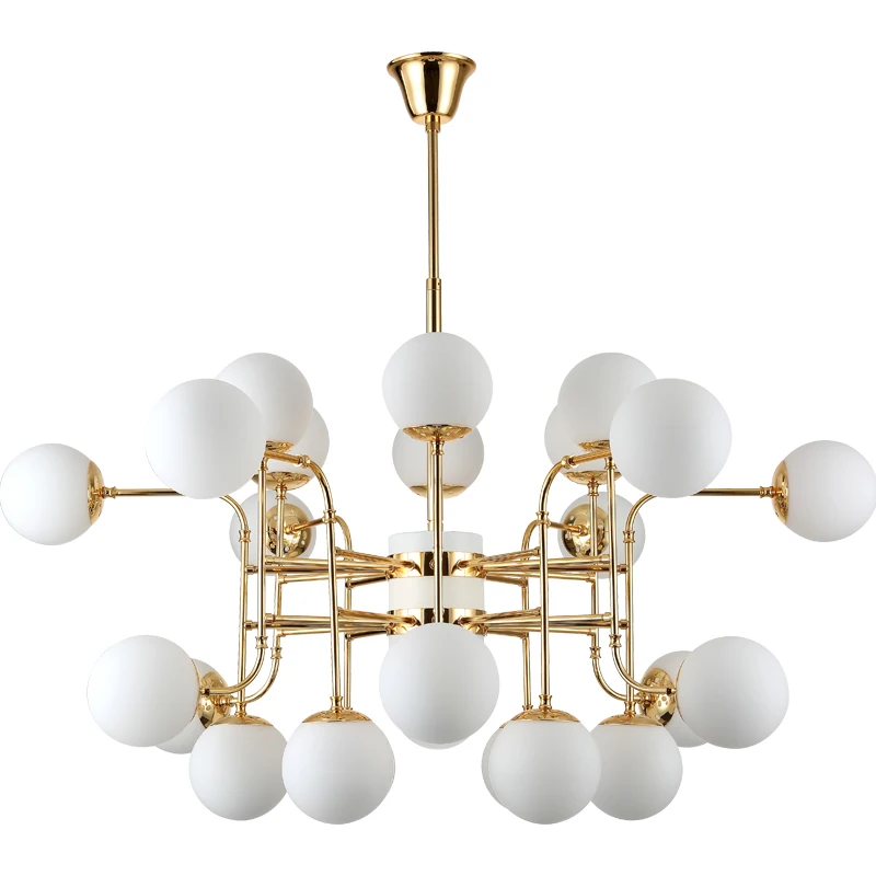 Роскошная светодиодная люстра в стиле пост модерн для гостиной потолочная лампа