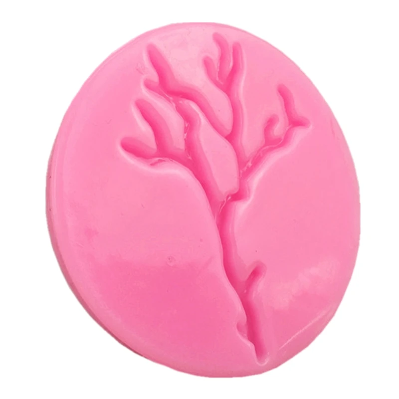 1Pcs Halloween tree branches silicone mold biscuits chocolate candy cake decoration tools | Дом и сад