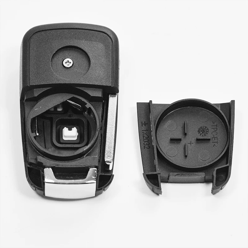 Чехол для ключа с 3 кнопками Автомобильный складной дистанционный ключ