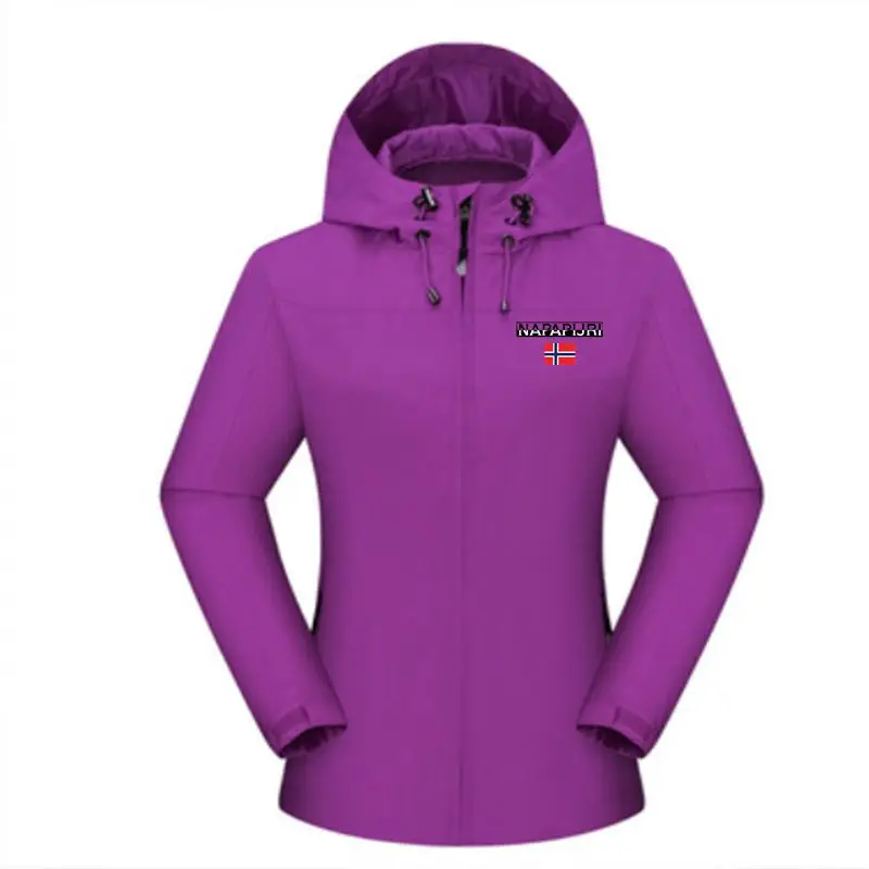 

Printed Brand Jacket Women Rainwear Mountaineering Outdoor Jacket Outerwear Hiking Outdoor Camping Windproof Large Size S-6XL