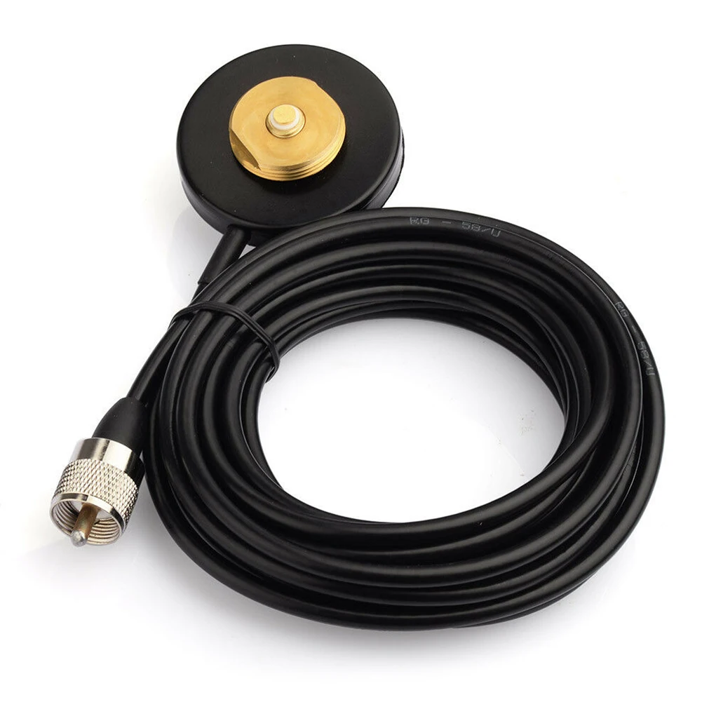 Vhf Uhf 136-174 МГц 400-470 рация Магнитная база черный прочный универсальный автомобиль