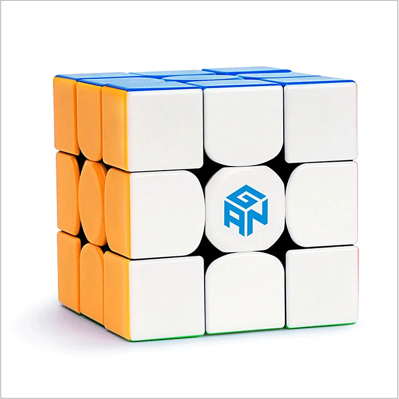 Stickerless GAN354 M 3x3 Магнитный Magic cube GAN354M Магнитная 3X3, скоростной кубик, gans 3x3x3 куб Ган 354 м 3X3 головоломка куб Ган 354 Магнитный куб Волшебные - Цвет: Stickerless