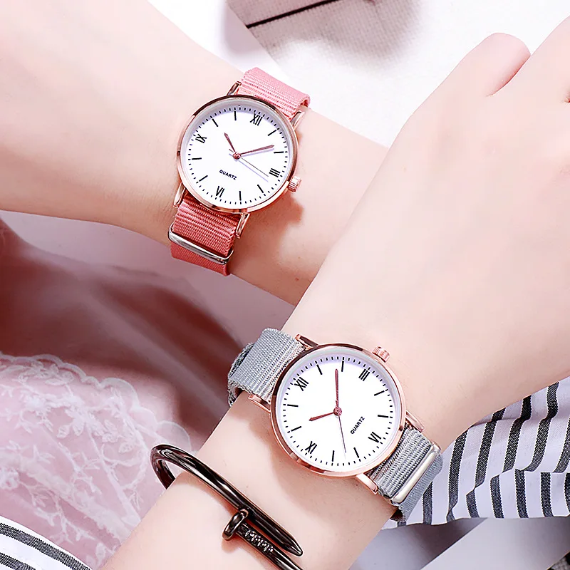 Простые Женские часы montre femme 2020 модные женские романтичные для женщин кварцевые