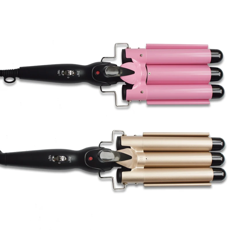 

20/22/25/28/32mm Hair Curling Iron Ceramic Triple Barrel Hair Curler Irons Hair Wave Waver Hair Styler Wand Styling Tools