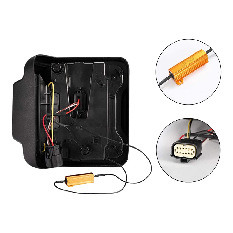 2 светодиодный светодиодные задние фонари для Jeep Wrangler JL 2018-2021 | Задние в сборе