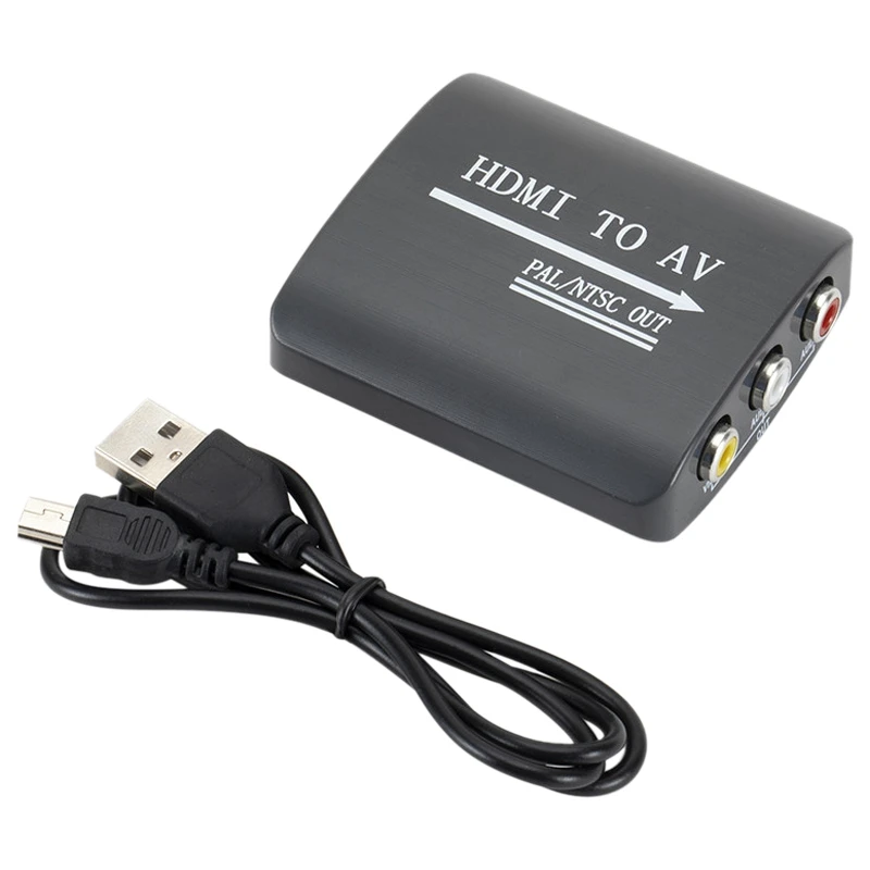HDMI в AV конвертер 1080P HD интерфейс к старому ТВ RCA мини конвертер| |
