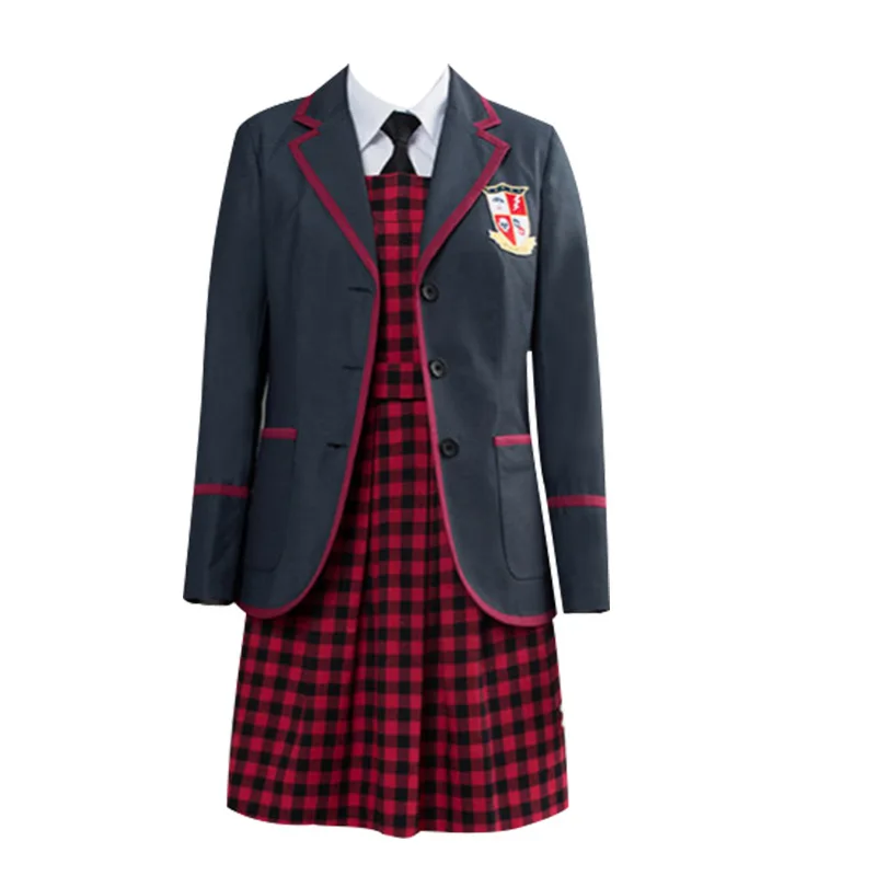 

Anime The Umbrella Academy School Uniform Women Vanya Allison Cosplay Costume Halloween Carnival Suit Christmas Gift