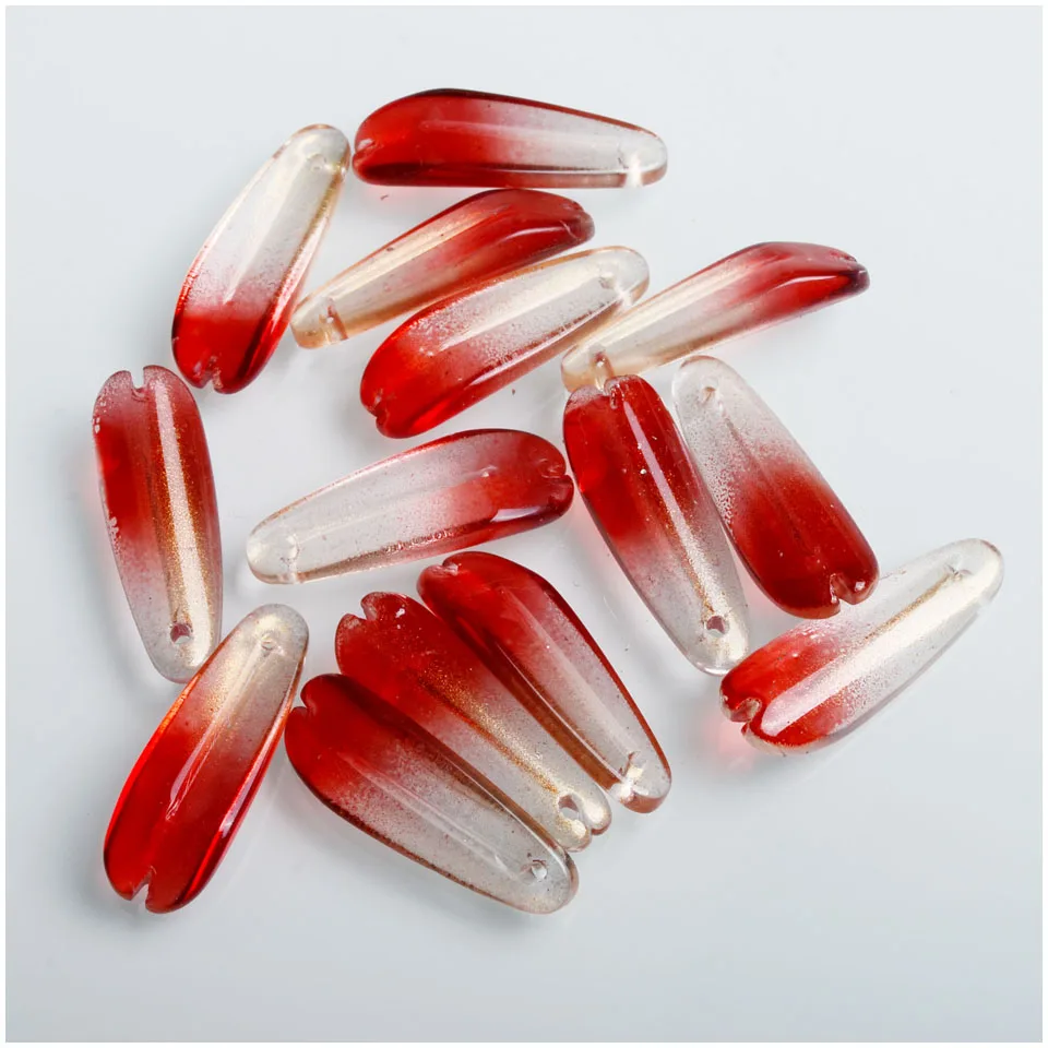 Красные свободные бусины больше дизайнов доступны DIY Кристальные лепестки