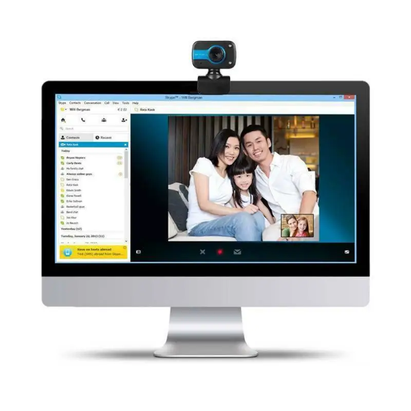 Горячая веб камера V3 480p USB 2 0 Компьютерная клип на ноутбук микрофон видео