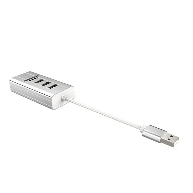 Type-C usb-хаб внешняя звуковая карта AUX Mic гарнитура TF SD адаптер для ноутбука ПК |