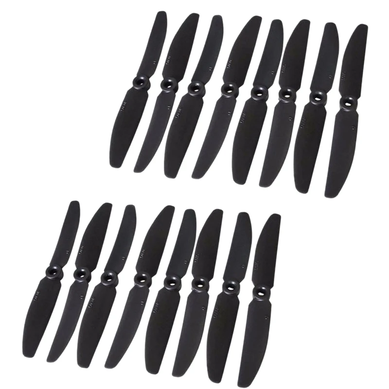 16Pcs 5030 5X3 Multirotor CW CCW Propeller for RC Quadcopter Qav250 Prop (Black and Green) | Электроника
