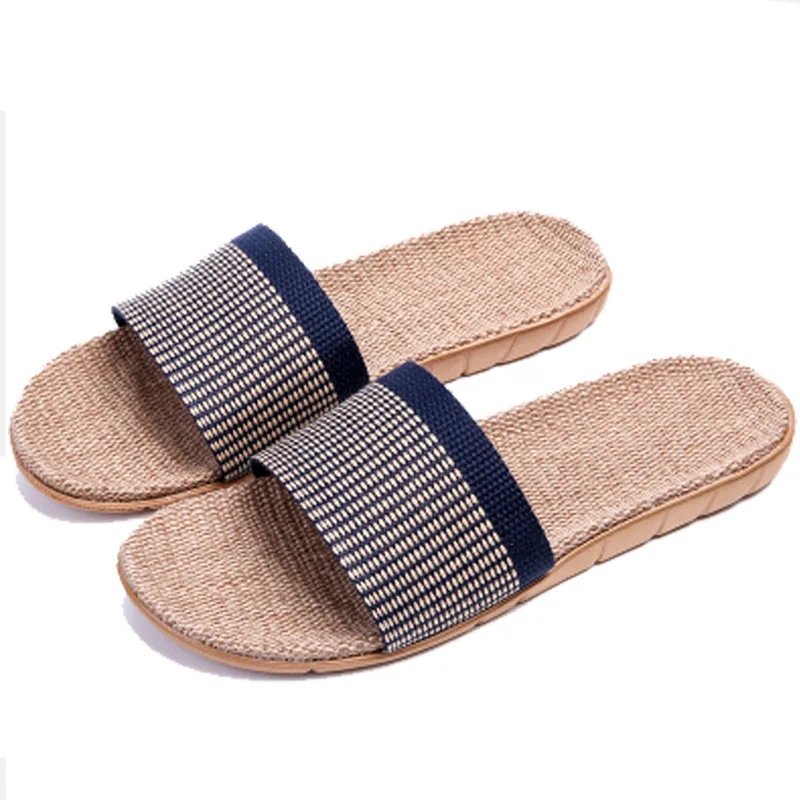 Женские домашние тапочки летние Нескользящие шлепанцы для спальни дома женские