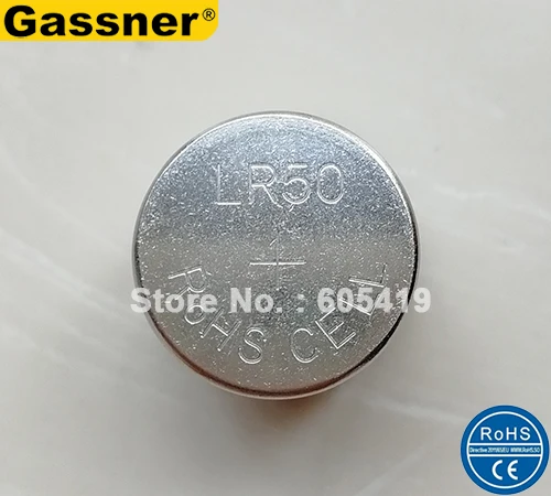 20 шт./лот LR50 MR850 1APX 1A A1PX 1100A PC1A 1,5 V щелочной аккумулятор таблеточного типа