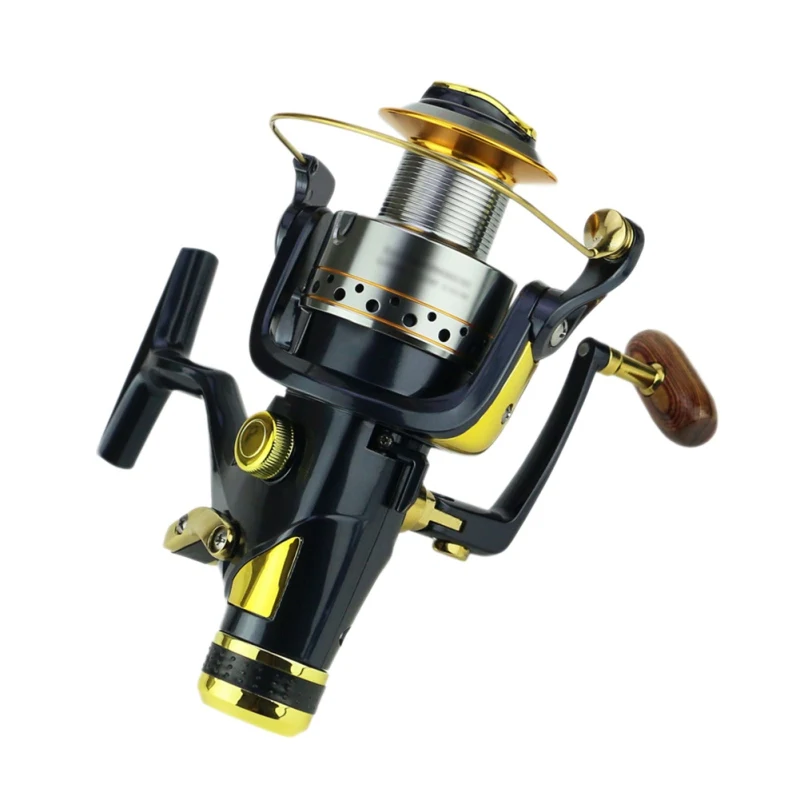 

W5060 Metal Head Front and Rear Brake Fishing Line Reel Sea Fishing Reel Sea Rubber Reel Slow In Ground Squid Fishing Line