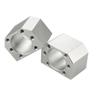 ballscrew nut housing bracket holder dsg16h dsg20h dsg40h for sfu1605 sfu1610 sfu2005 aluminum alloy bolt 3d printer cnc parts free global shipping