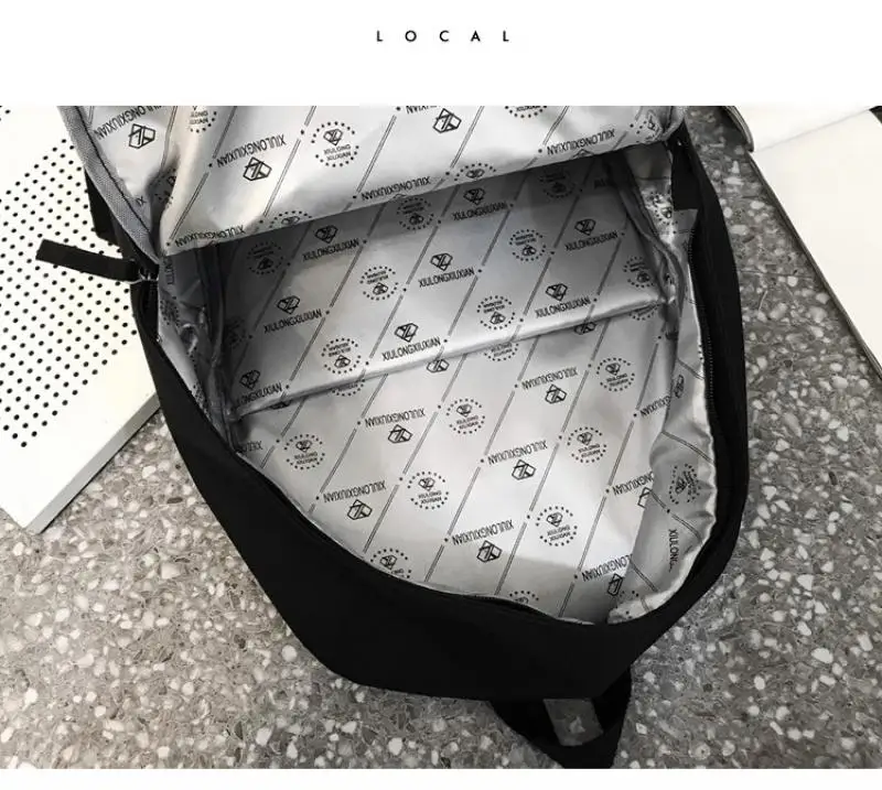 

Solid Simple Color Style Backpack Women School Bag For Teenage Girls Female Fashion Travel Backpack Mochila Bagpack Students Bag