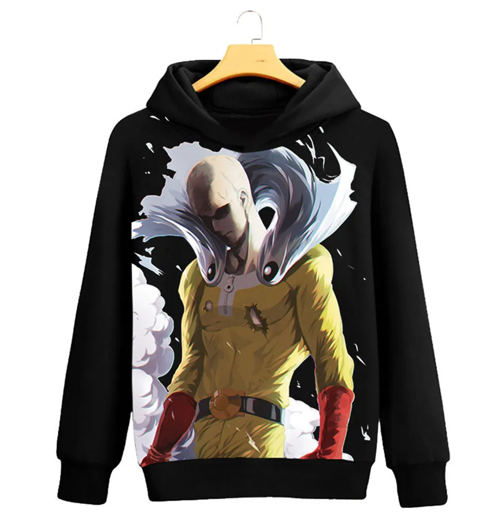 Косплей Аниме One Punch Man Season2 3DSweatshirt Kpop толстовки с капюшоном верхняя одежда Для