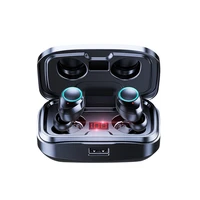 tws bluetooth compatible earphones wireless headphones with mic sports waterproof touch control wireless earbuds headsets fone
