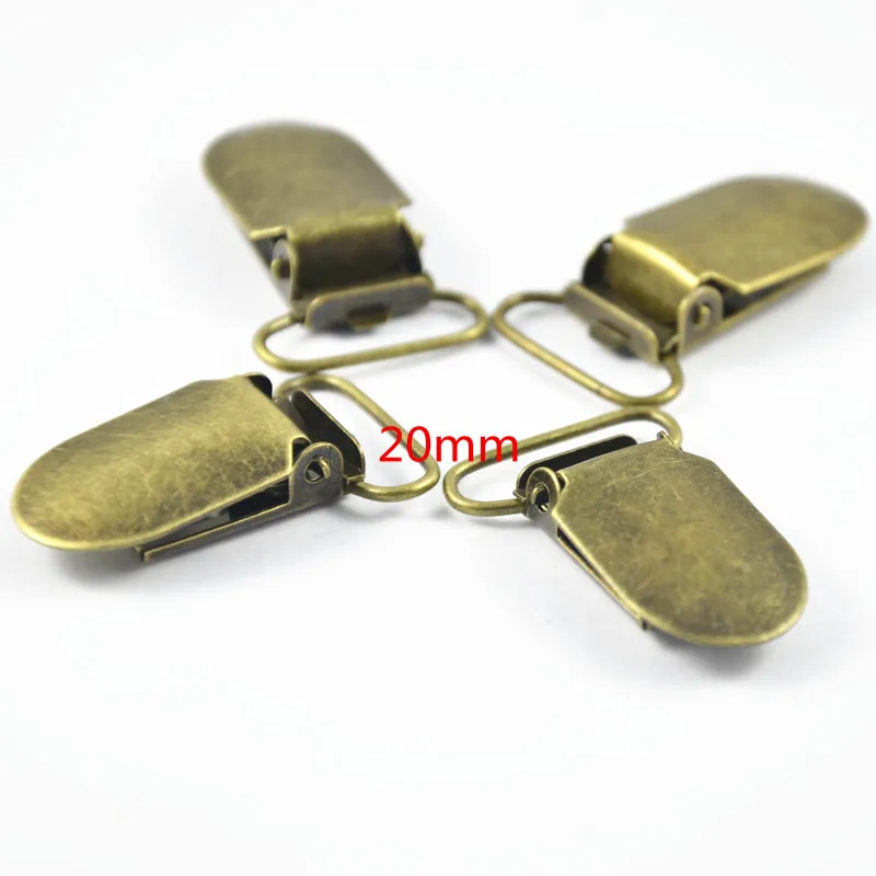 20MM ANTIQUE BRONZE 50 шт. Серебряный тон антикварный бронзовый Овальный Круглый прямоугольник детские металлические подтяжки держатели для сосок зажимы с пластиковым ремеслом швейный инструмент - Цвет: 20MM ANTIQUE BRONZE
