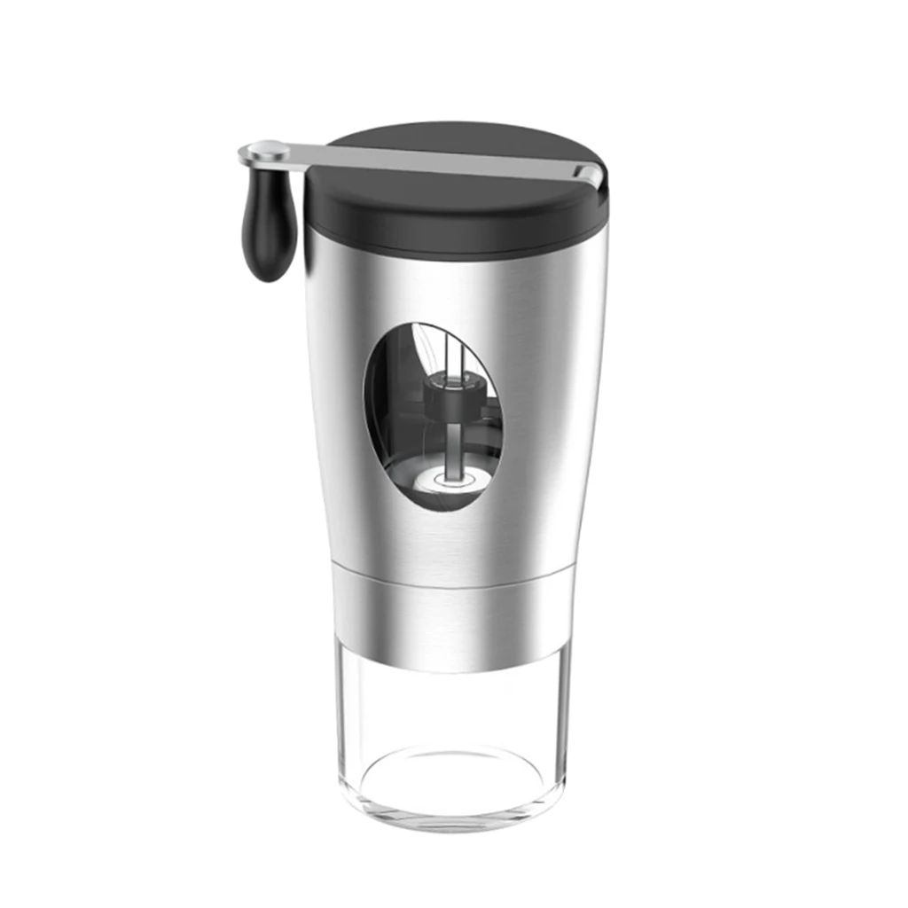 

Manual Coffee Grinder Stainless Steel Hand Ceramic Burr Office Kitchen Tool