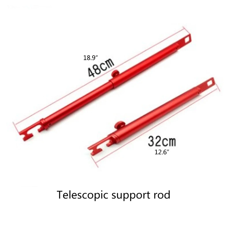 

B2QB Durable Retractable Support Rod For Car Polishing Lid Door Fixing Support Automobile Construction Door Fix