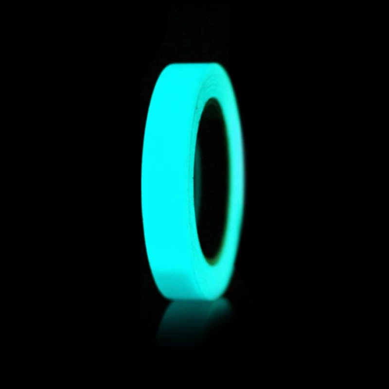blue ane green Светящаяся лента 1,5 см самоклеящаяся лента 3M светится в темноте сценическая Домашняя безопасность ночное видение безопасный Предупреждение ющий светильник декоративная лента - Цвет: blue ane green