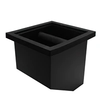 bottomless slant knocking slag box waste box detachable knock espresso percussion box with shock absorption dump box
