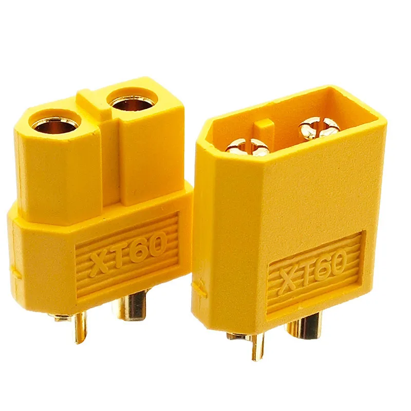 

1 pair XT60 welding terminal crimp high current battery twisting car terminal aeromodell ebike battery accessories male female