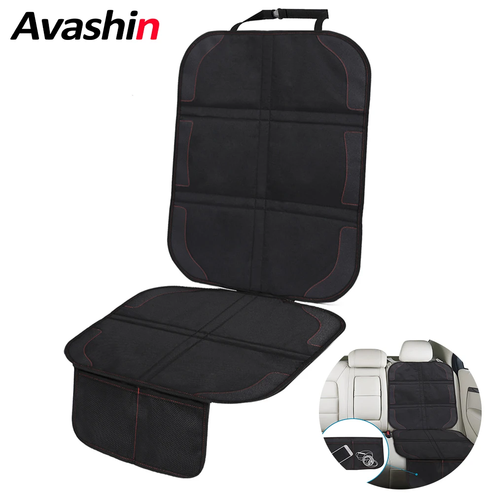 

Car Seat Cover Child Baby Pads Oxford PU Leather Car Seat Protector Mats Seat Protective Mat For Baby Kids Protection Cushion