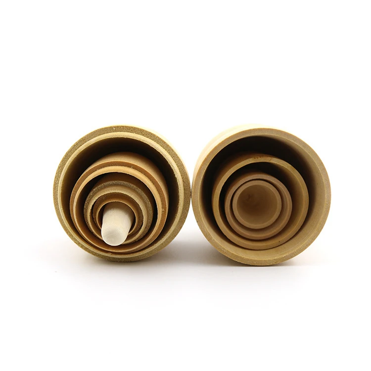 5 шт./компл. деревянный эмбрион белого цвета &quotсделай сам&quot ти слойной Матрешка