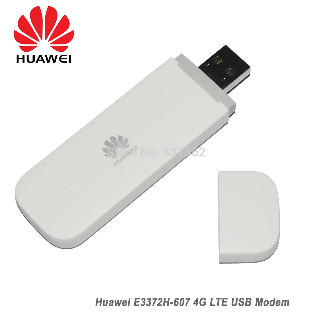 USB-модем Huawei E3372 150 Мб/с 4G LTE с поддержкой FDD B1/B2/B4/B5/B7/B28 | Компьютеры и офис