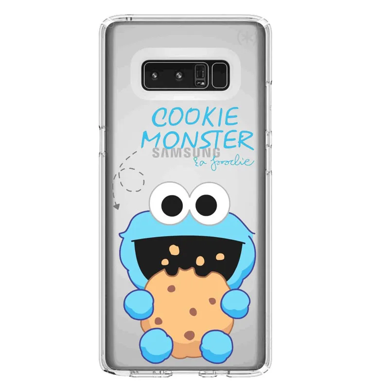 Прекрасный мультфильм печенье монстров с принтом Элмо мягкий чехол из ТПУ &quotдля