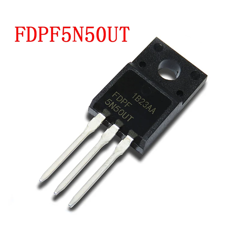 10 шт., FDPF5N50UT TO-220F FDPF5N50 TO-220 5N50 5N50UT 500V 5A FDPF5N50T FDPF5N50FT