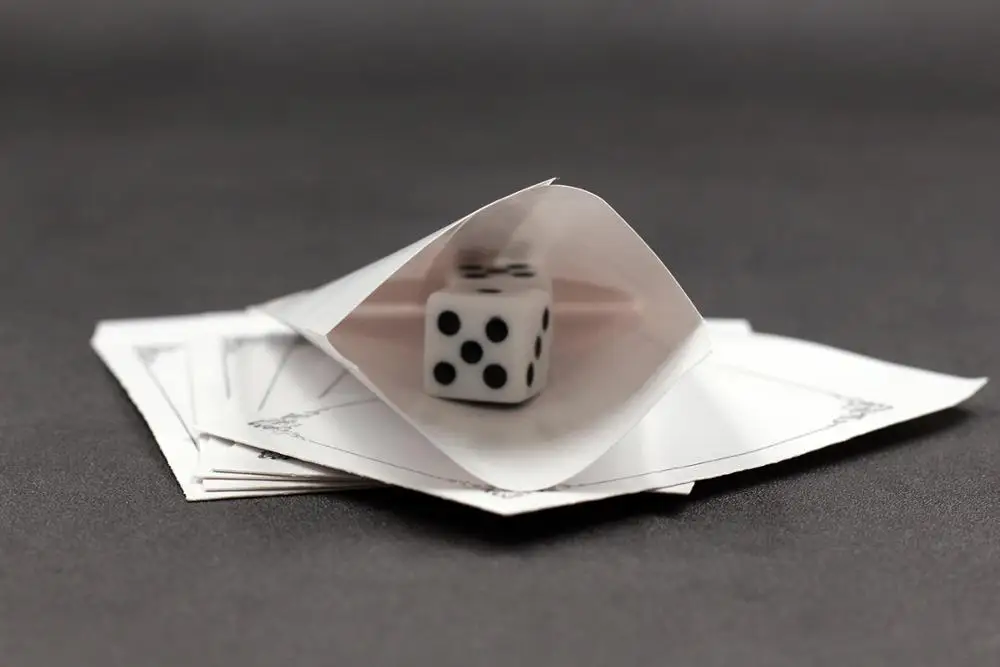 Русские кости Делюкс форсинг крупным планом магия фокусы трюки трюк реквизит