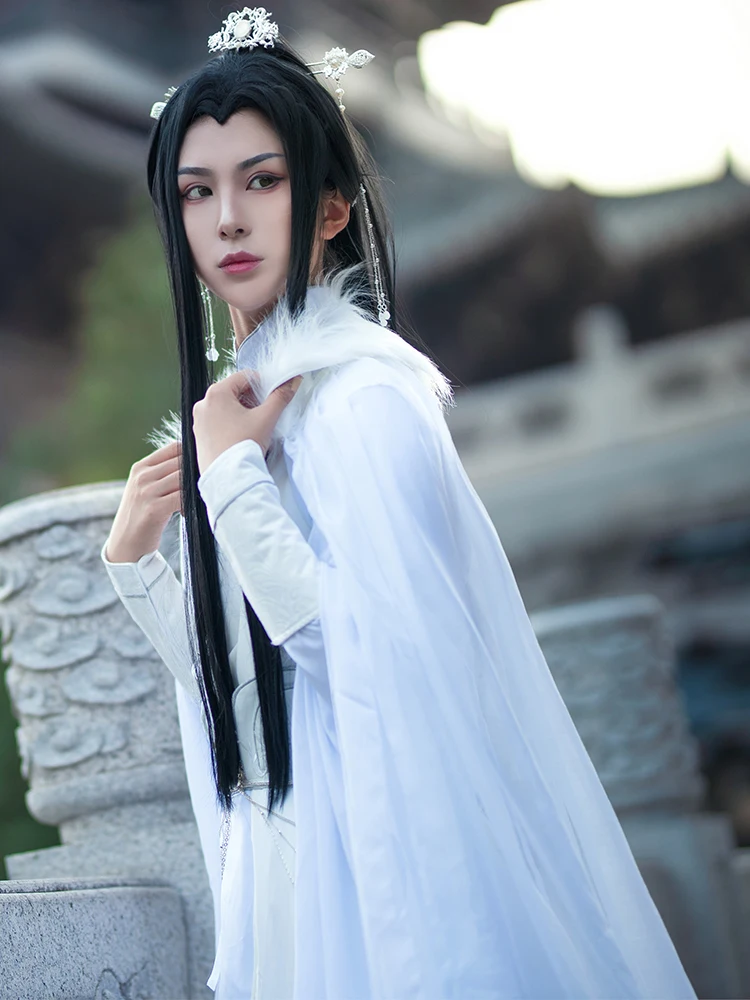 Костюм для косплея Xie Lian Chu Wanning унисекс белый костюм ханьфу из китайского аниме