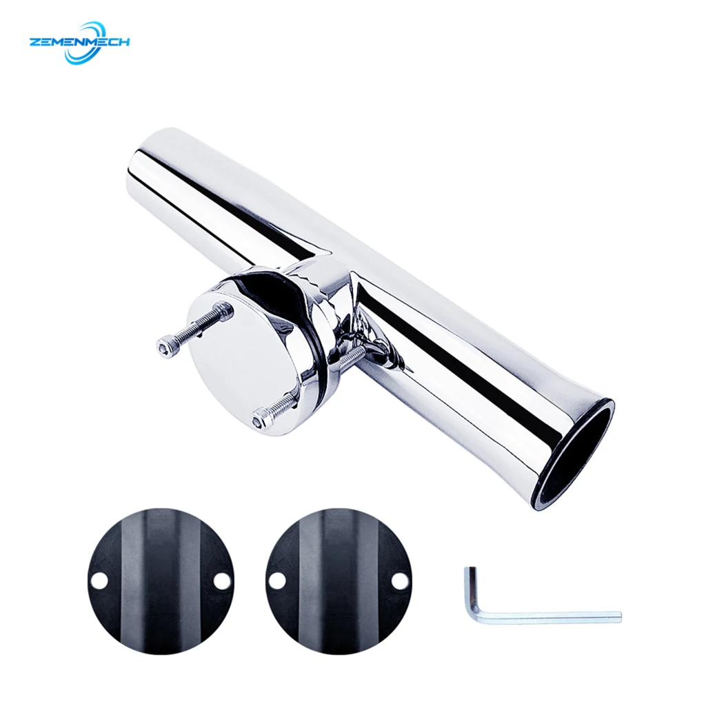 

316 Stainless Steel Fishing Rod Rack Holder for 1 to 2 Inch Rail Stand For Fishing Rod Holder Rack Marine Boat Accessories Kayak