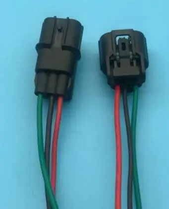 3pin автомобильный 6189-0887 6188-4739(промежуточный слот)(1,0) Мужской и Женский HX 040 провод жгут ремонт водонепроницаемый авто-соединитель - Название цвета: 10