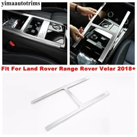 matte abs accessories fit for land rover range rover velar 2018 2022 transmission shift gear panel frame decoration cover trim