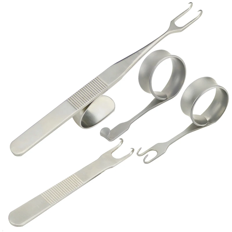 Офтальмологический инструмент для двойного века крючок век