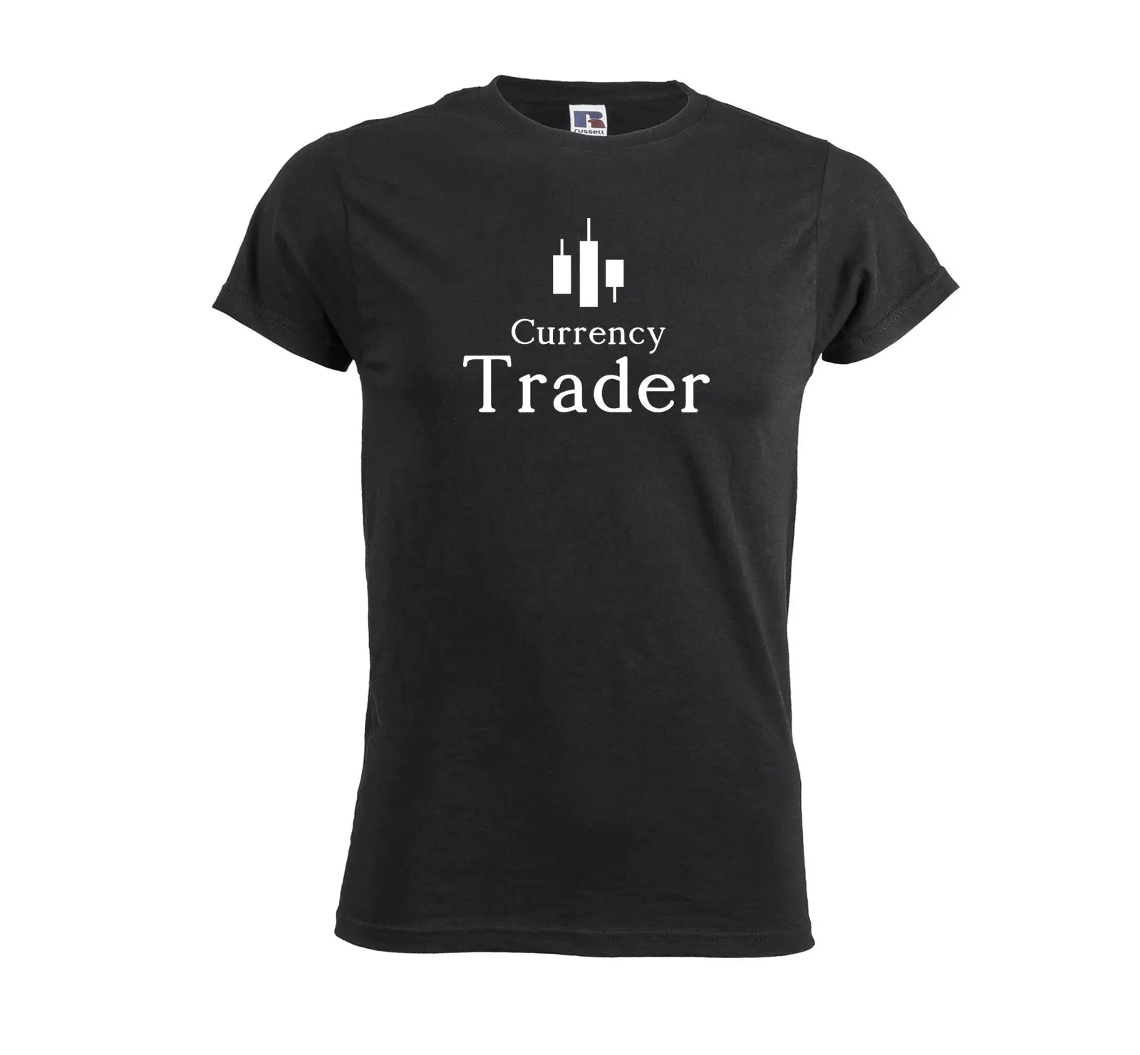 Мужская футболка с валютным трейдером индексы валют акции торговля Forex цитата