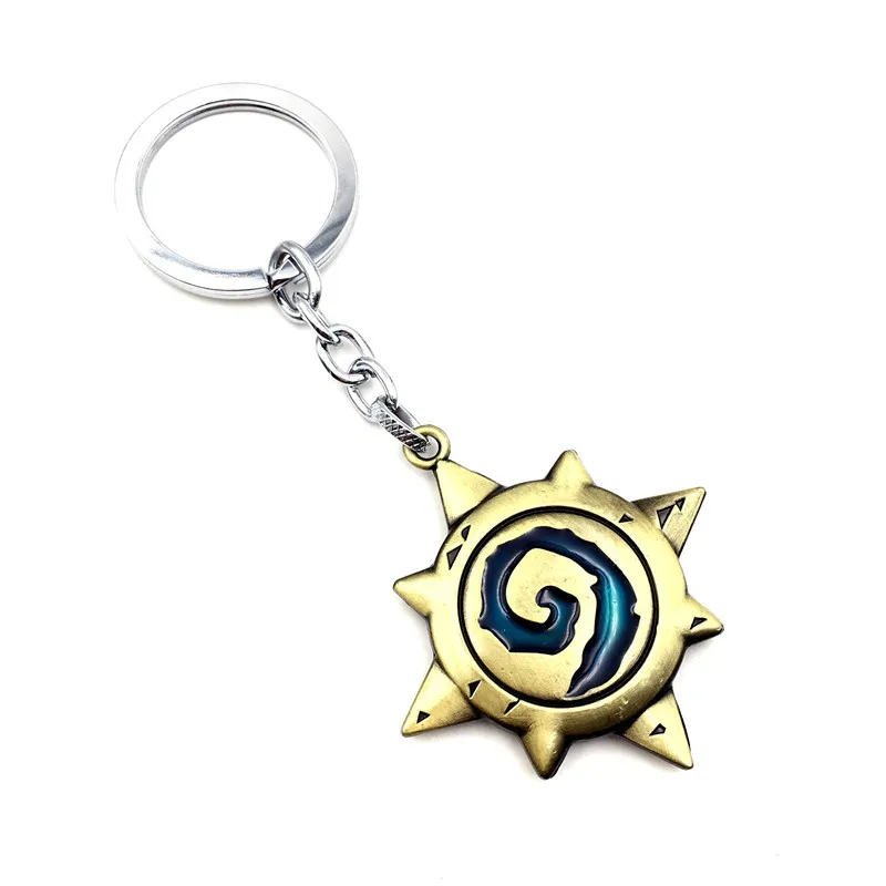Hearthstone брелок с логотипом, брелок для ключей Heros of Warcraft, брелок для автомобиля chaviro Llaverom, брелок для ключей для онлайн-игр Hearthstone, подарочный пакет - Цвет: 8