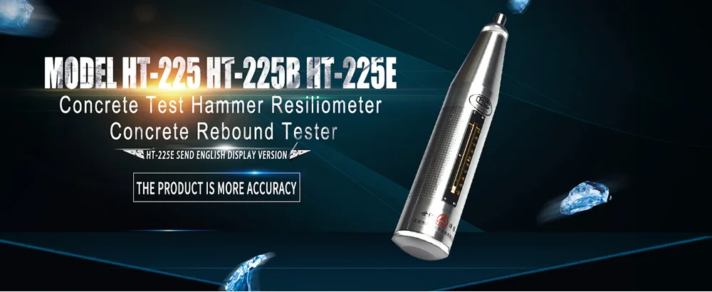 HT-225 HT-225B HT-225E бетона Тесты молоток Resiliometer бетон Отскок Тесты er Молот бетона отскок Тесты