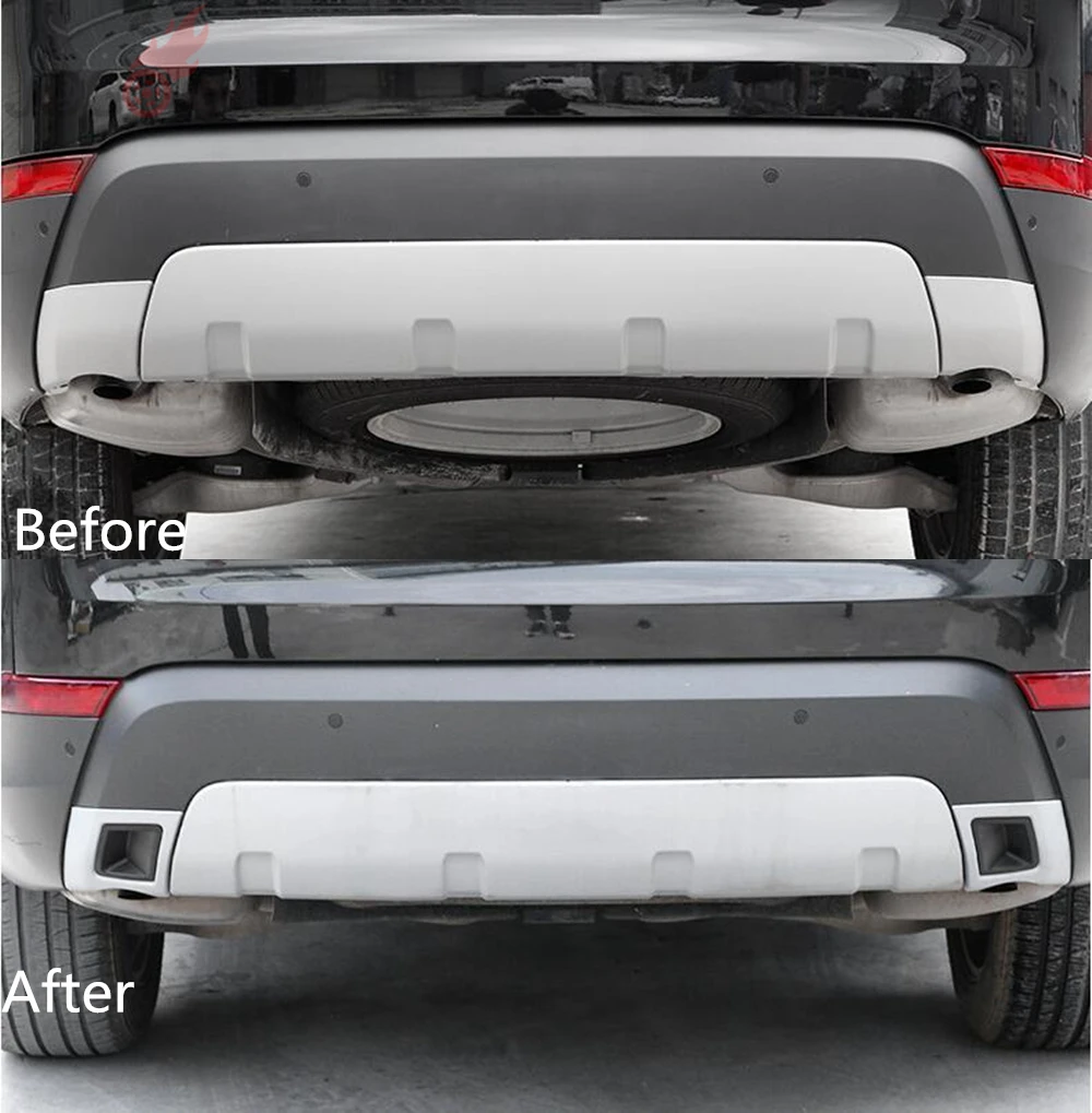 Заднее крыло автомобиля крышка выхлопной трубы для Land Rover Discovery 5 LR5 L462 2018 замена |