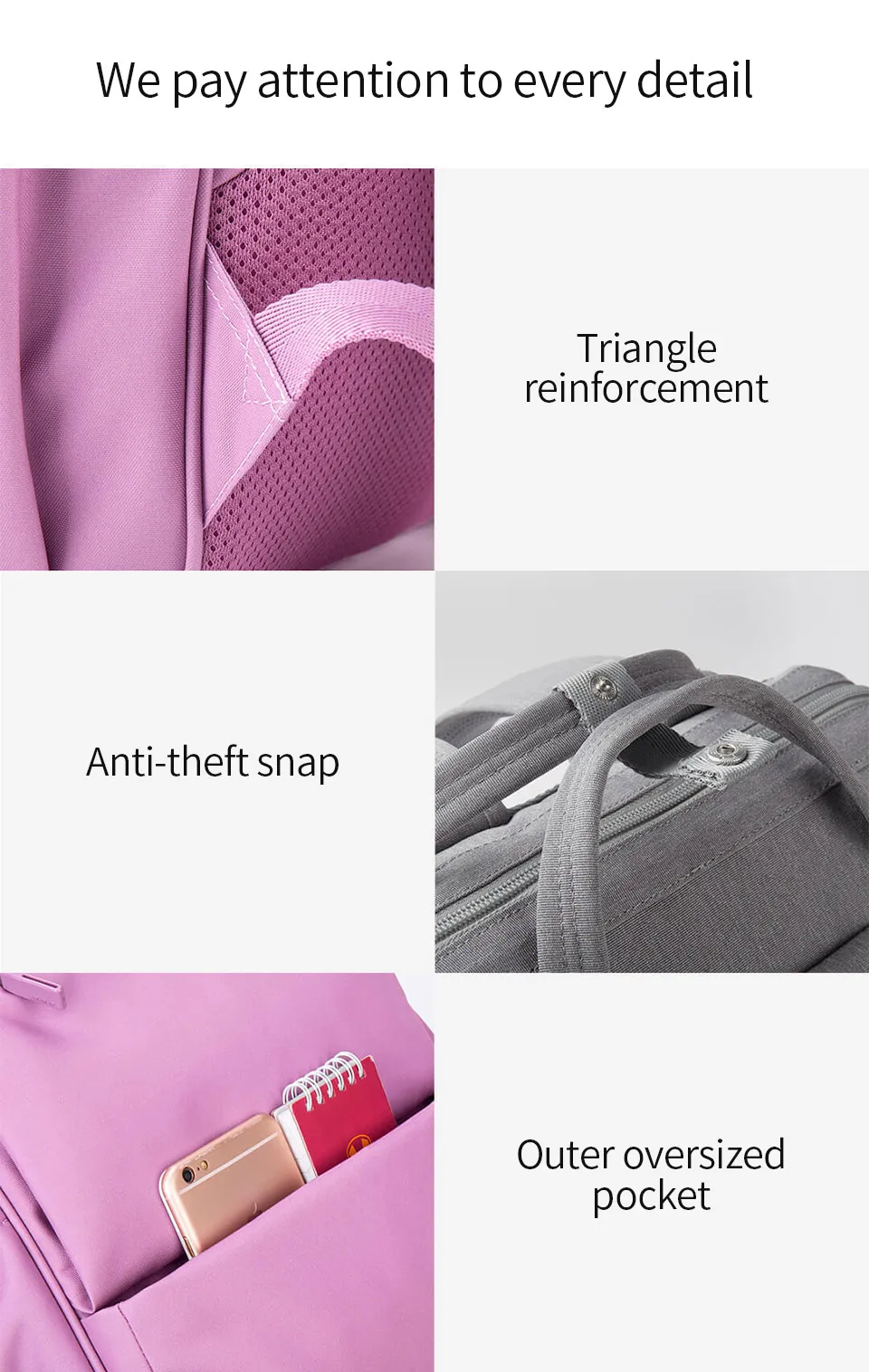 Xiaomi Youpin XiaoYang Multifunctional Daddy Mather Bag Shoulder Bag Mom Bag Fashionable Multifunctional Out Waterproof fabric