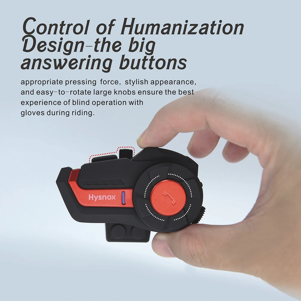 

Bluetooth-гарнитура для мотоциклетного шлема, 1000 м