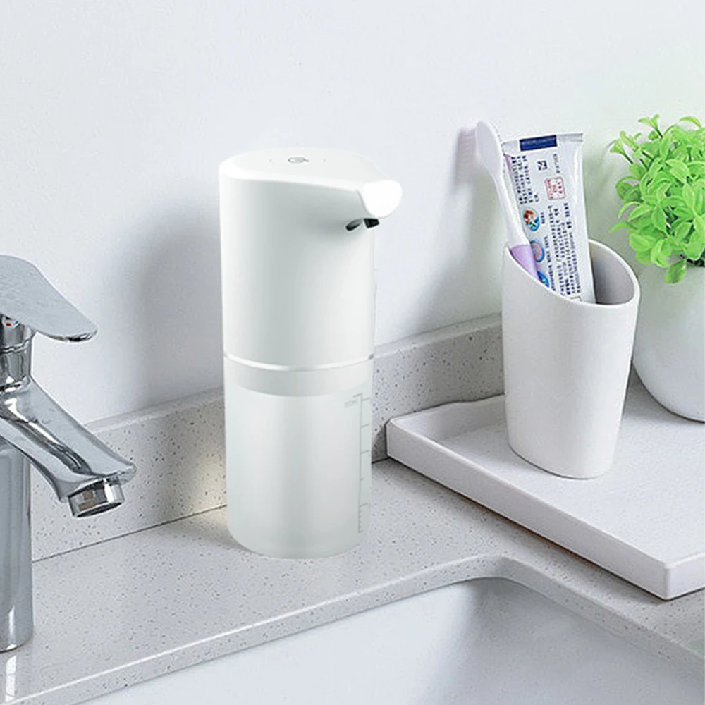 

Packing Bottle Touch Free Touchless Hand Wash Foam Soap Dispenser 350ml Automatic Soap Sanitizer Lotion Dispenser